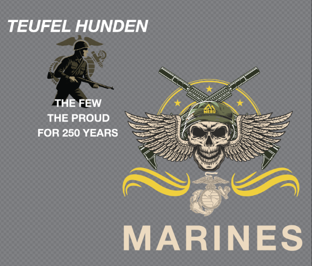 Marines Limited Release 250th Anniversary Tech Tee