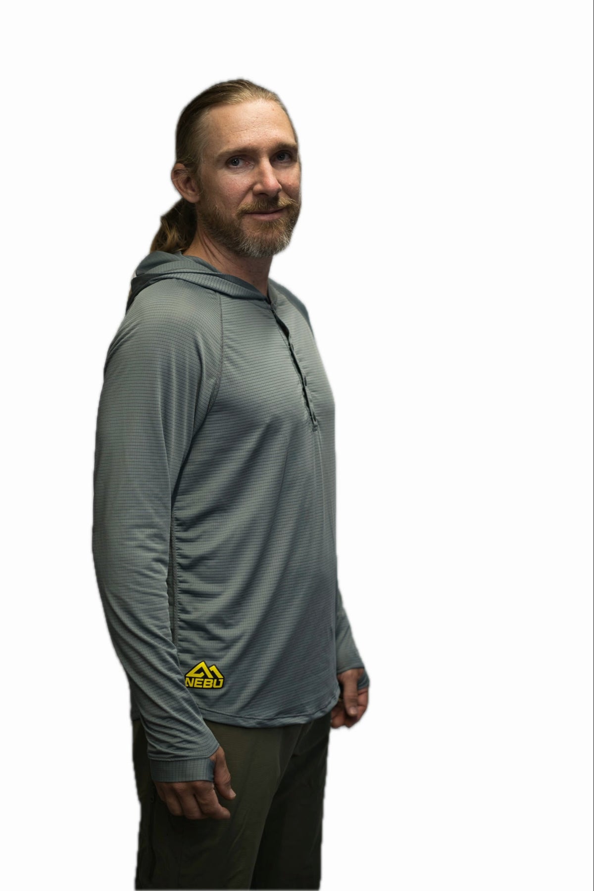 Gimlet Sun Hoodie in Iron Sage - 2